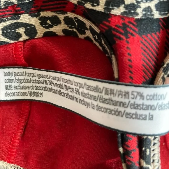 Victoria’s Secret Strappy Plaid Thong NWT - Picture 11 of 12